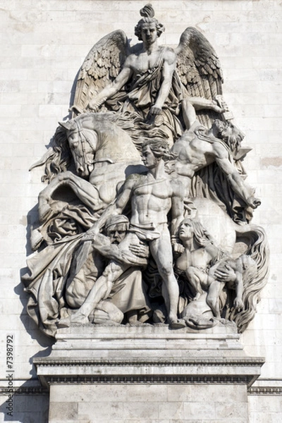 Fototapeta Arc de triomphe - détail