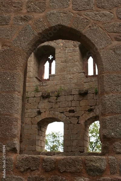 Obraz château médiéval