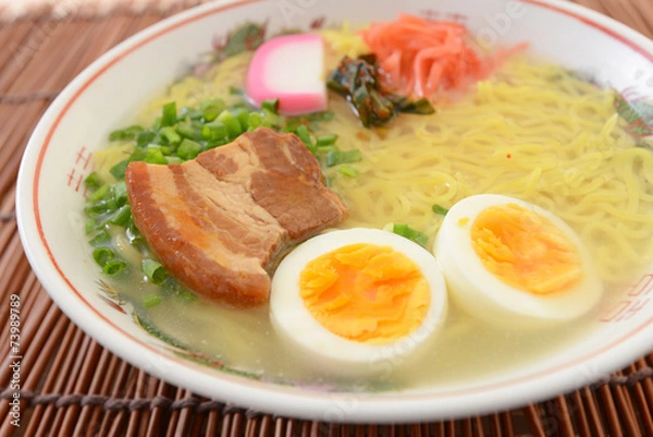Fototapeta 美味しそうなラーメン