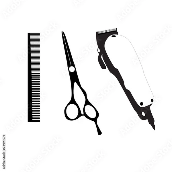 Obraz hairdressing kit