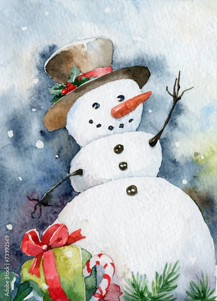 Obraz Christmas card