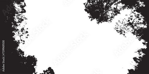 Fototapeta ink splat frame