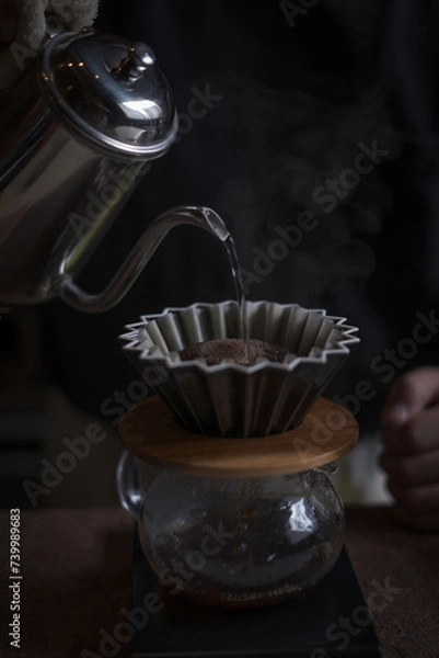 Fototapeta coffee drip