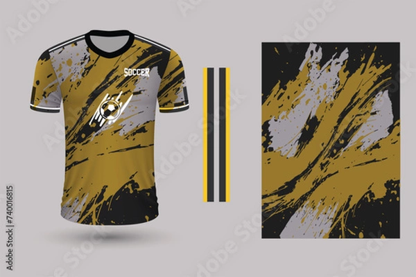 Obraz Soccer jersey sublimation design