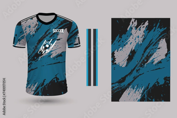 Obraz Soccer jersey sublimation design