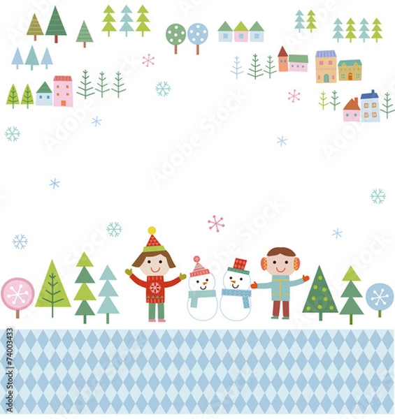 Fototapeta 겨울 25