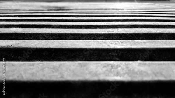 Obraz black and white material texture image