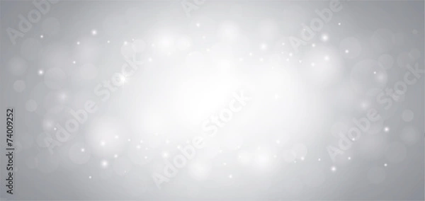 Obraz abstract air bubble and bokeh vector background