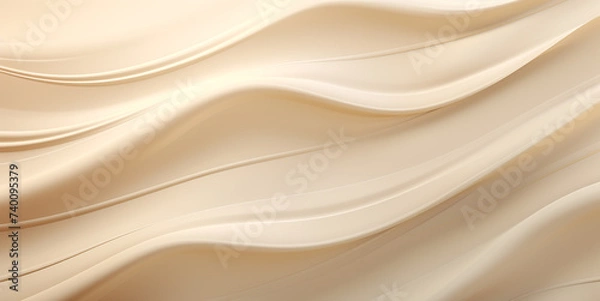 Fototapeta Abstract pastel beige and brown background. line pattern in monochrome colors. Texture, pattern, template.