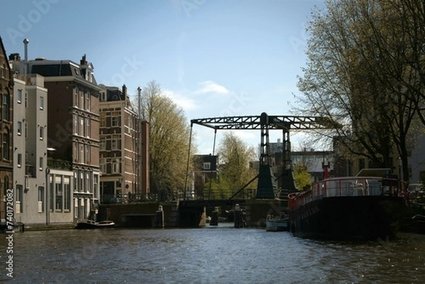 Obraz Klappbrücke in Amsterdam
