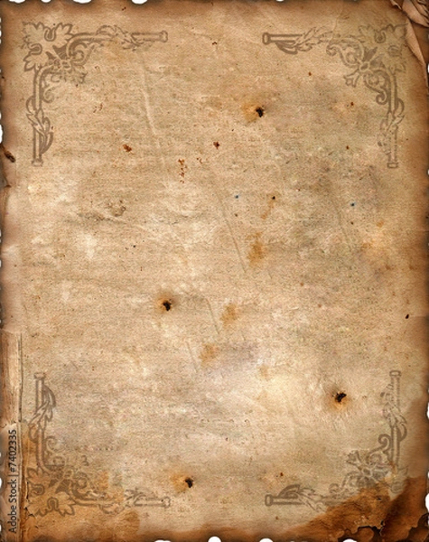 Obraz Vintage background - old paper.