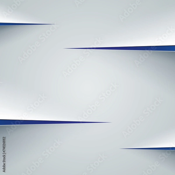 Fototapeta White paper cut background