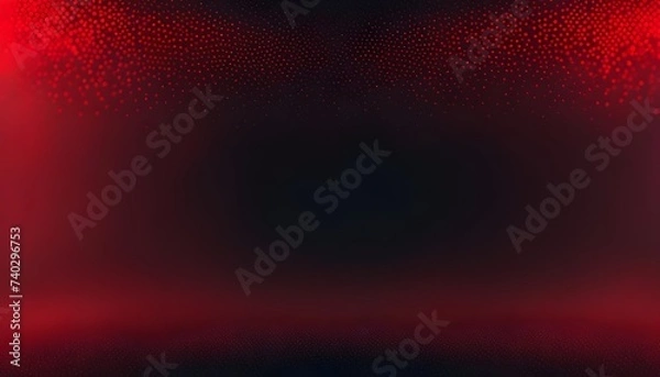 Obraz Blurred color gradient red dark gradient grainy color gradient background dark abstract Radiant, shining, luminous, wallpaper