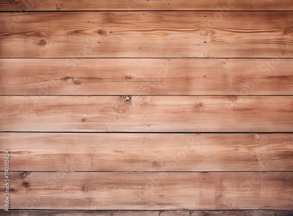 Fototapeta Wooden wall background or texture. Wood planks surface pattern.