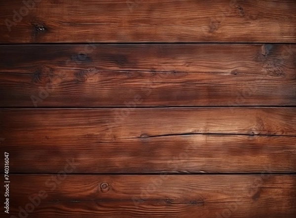 Fototapeta Wooden wall background or texture. Wood planks surface pattern.