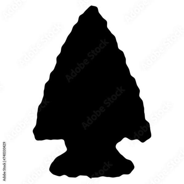 Obraz arrowhead illustration graphic