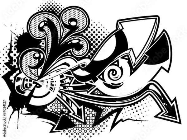 Obraz Graffiti background