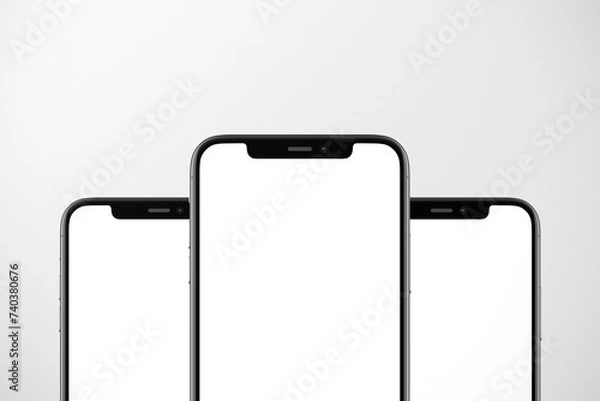 Obraz Realistic Mobile Mockup