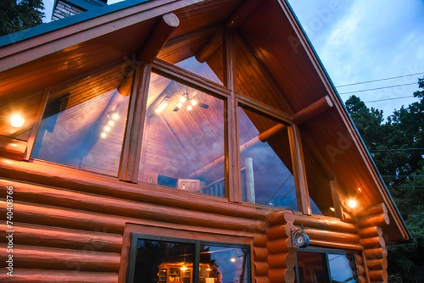 Fototapeta ログハウス