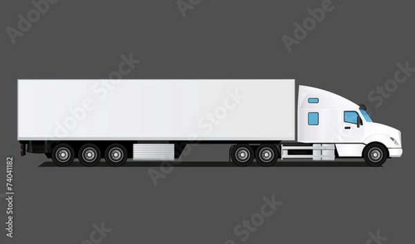 Obraz American Semi Truck