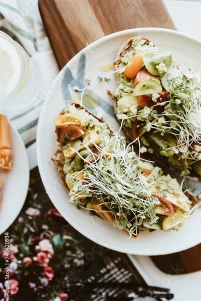 Obraz Avocado toasts