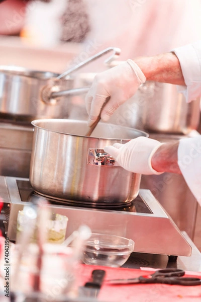 Fototapeta chef at work