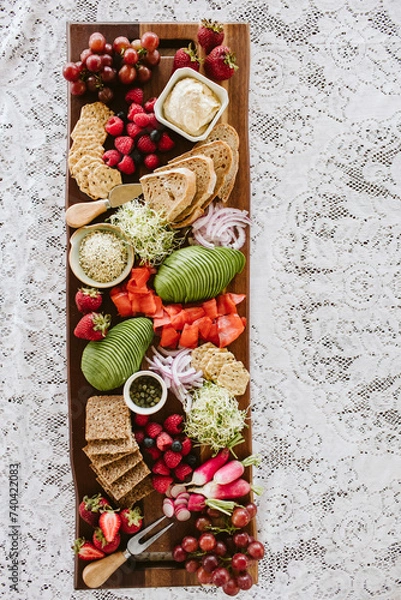 Obraz Charcuterie board