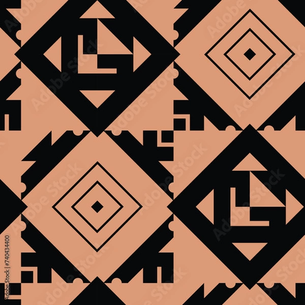 Fototapeta Background Texture Abstract Vector art Seamless design paper and fabric