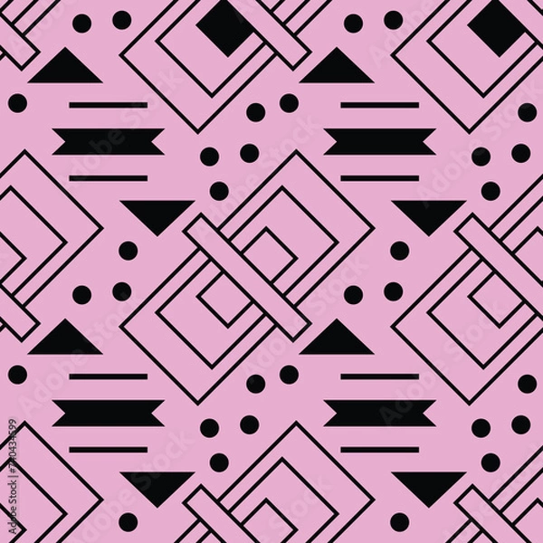 Fototapeta Background Texture Abstract Vector art Seamless design paper and fabric