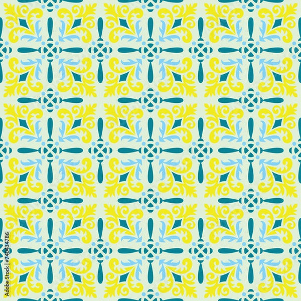Fototapeta Background Texture Abstract Vector art Seamless design paper and fabric
