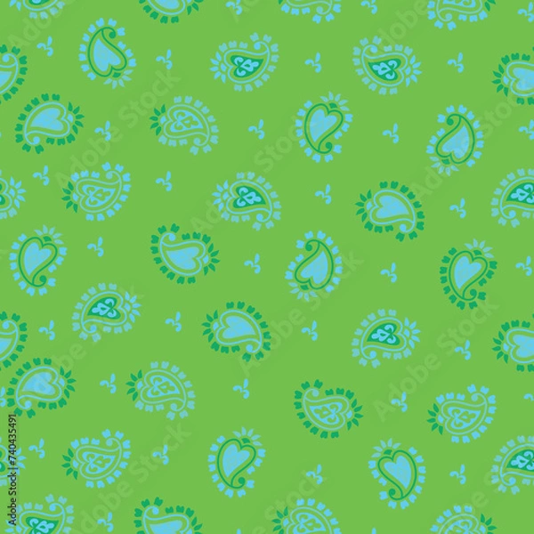 Fototapeta Background Texture Abstract Vector art Seamless design paper and fabric