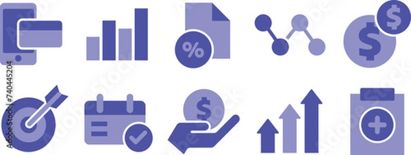 Obraz Financial Technology Icon