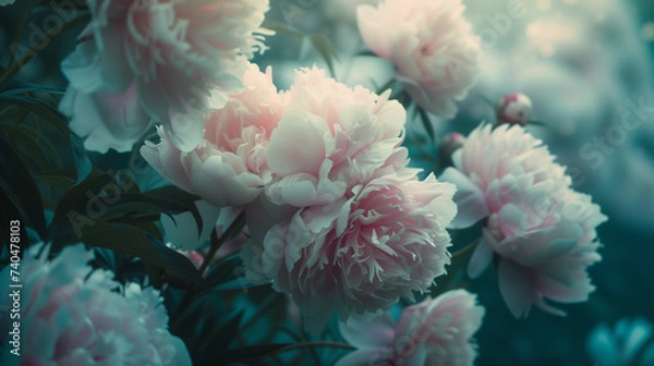 Fototapeta Peonies