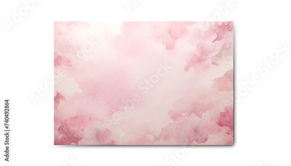 Fototapeta 雲　霧　空　余白　素材　ピンク