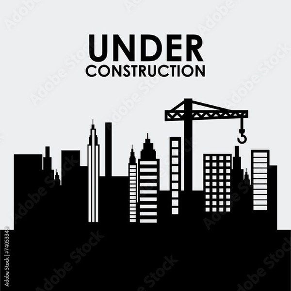 Obraz construction design