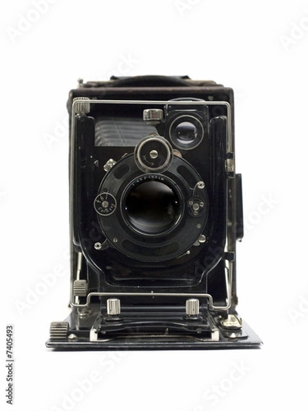 Fototapeta Old photographic camera