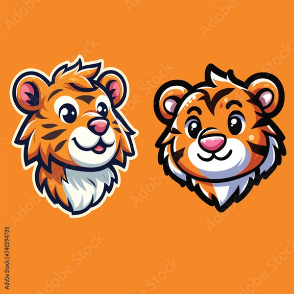 Obraz lion and tiger