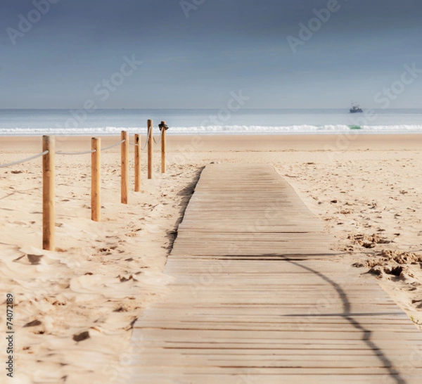 Obraz pasarela y barrera