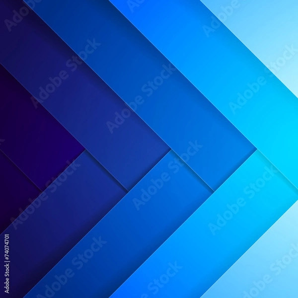 Obraz Abstract red, orange and yellow crossing rectangle shapes