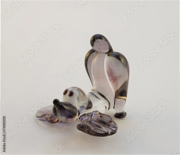 Fototapeta Dog Glass