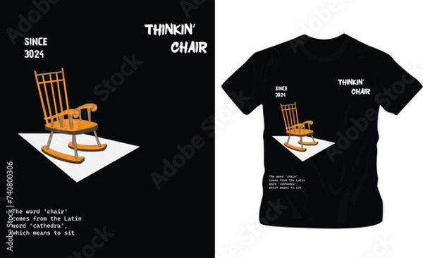 Obraz graphic t-shirt design vector illustration