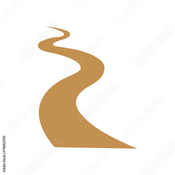 Obraz Ground Path Illustration