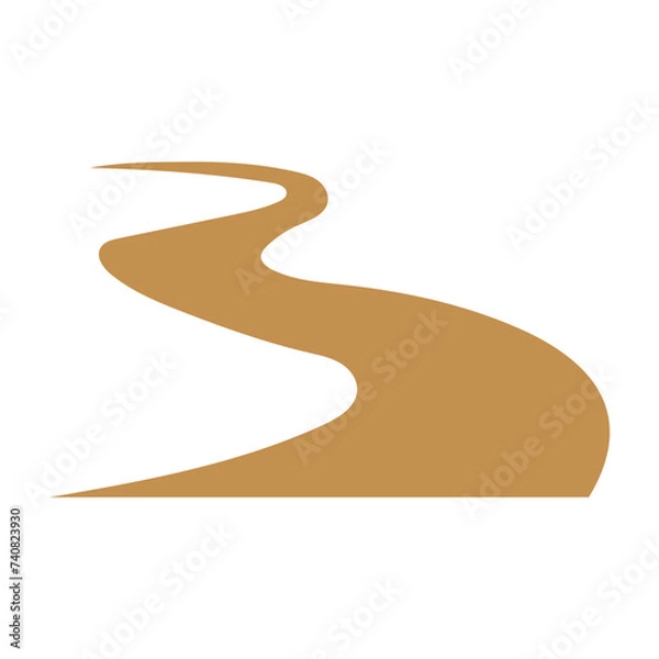 Obraz Ground Path Illustration