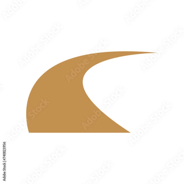 Obraz Ground Path Illustration