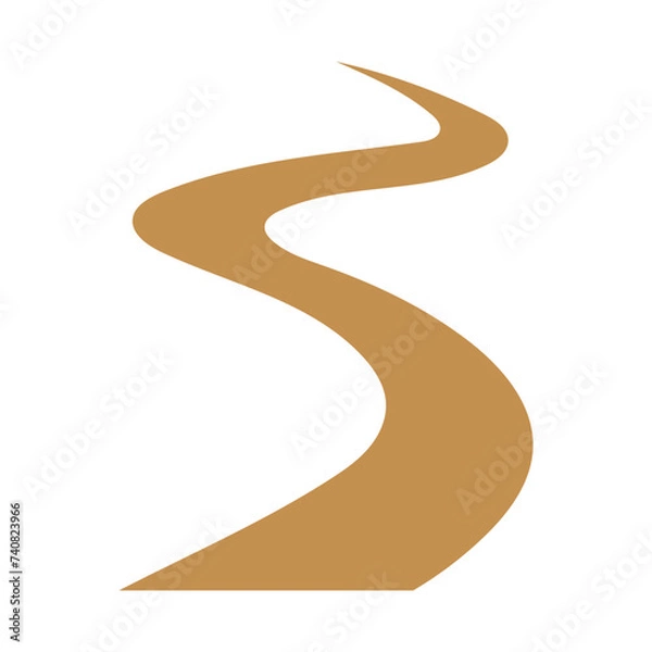 Obraz Ground Path Illustration