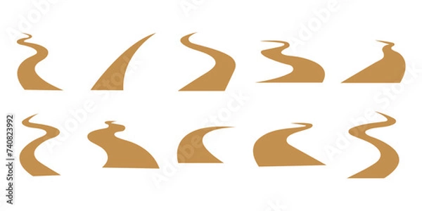 Obraz Ground Path Illustration