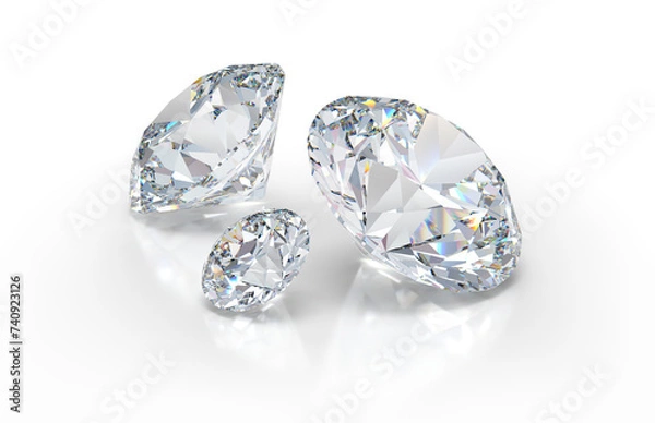 Obraz Three diamonds