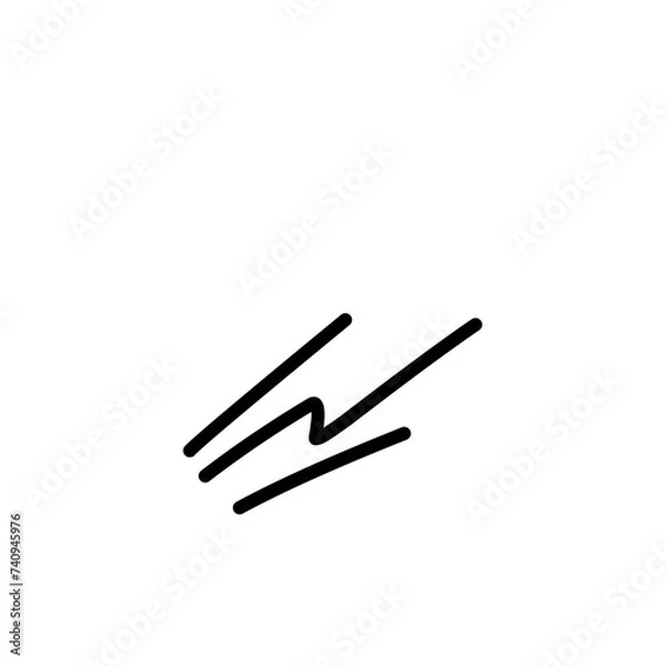 Fototapeta Line movement element