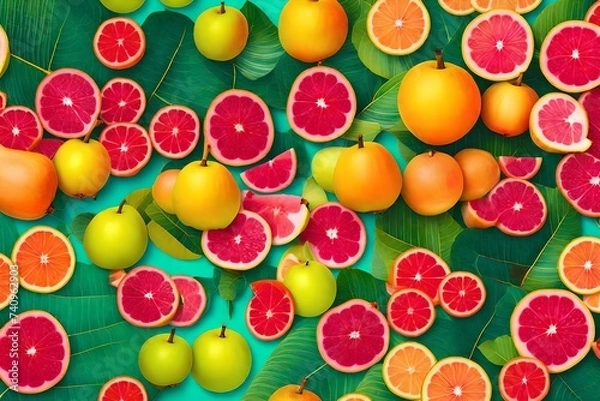 Obraz background with fruits