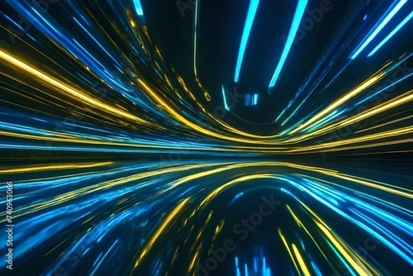 Obraz abstract background with rays